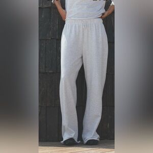 NWOT ZARA Washed Effect Plush Jogger Pant M